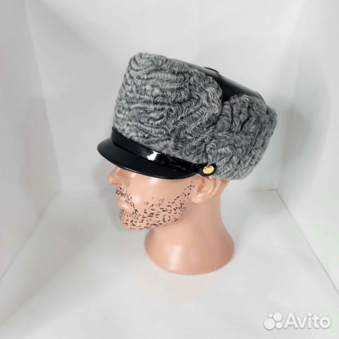 Каракулевая форменная шапка кепка