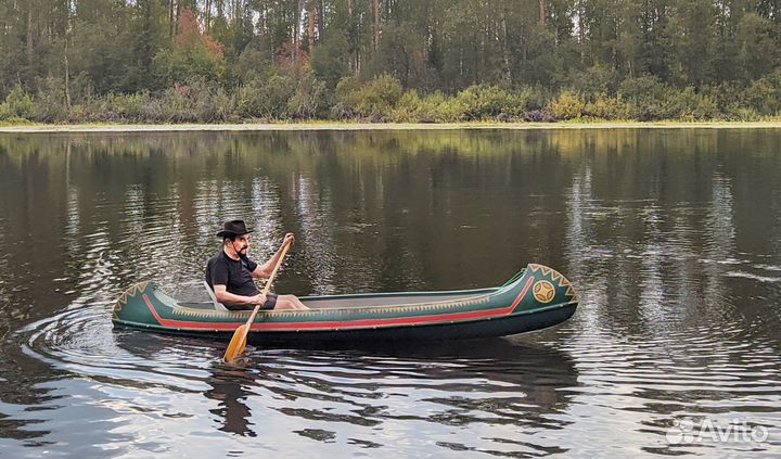Стеклопластиковое каноэ проекта Таймыр
