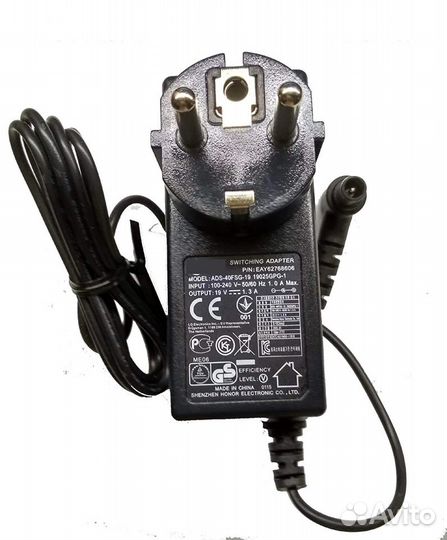 Блок питания для монитора LG ADS-40FSG-19 19V 1.3A