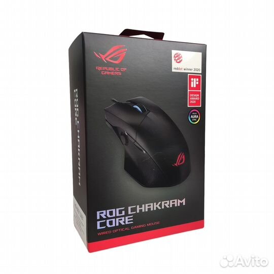 Мышь asus P511 ROG chakram core Wired (USB) 5 Butt