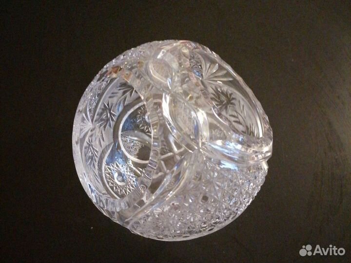Хрустальный шар, салатник, конфетница, СССР