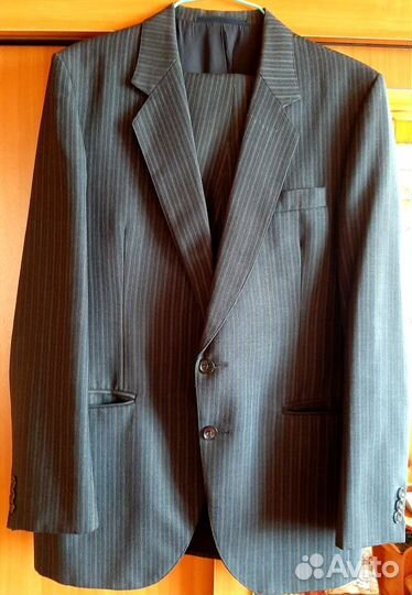 Костюм мужской финский р48-50, шерсть 45, п/э 55