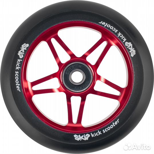 Колесо skip WHL19 110x24 mm красный Vor472