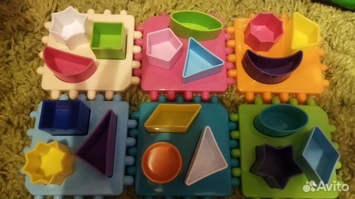 Развивающий кубик