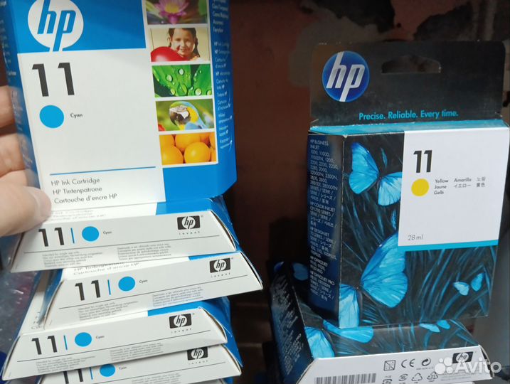 Картриджи струйные hp