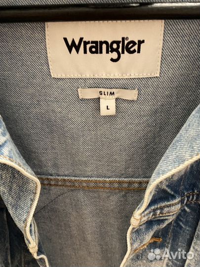 Джинсовая куртка wrangler