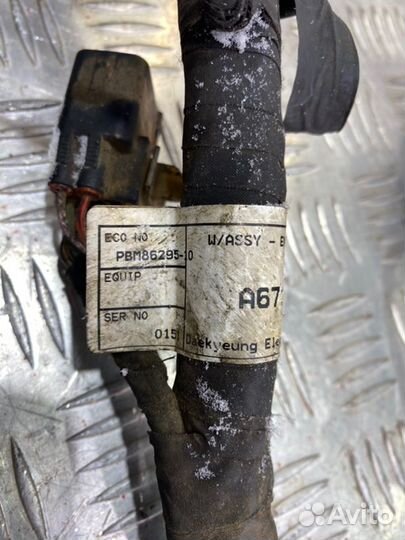 Проводка моторная Ssangyong Actyon New CK D20T-051