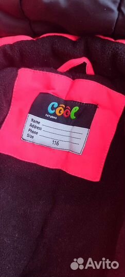 Комбинезон зима девочка 116