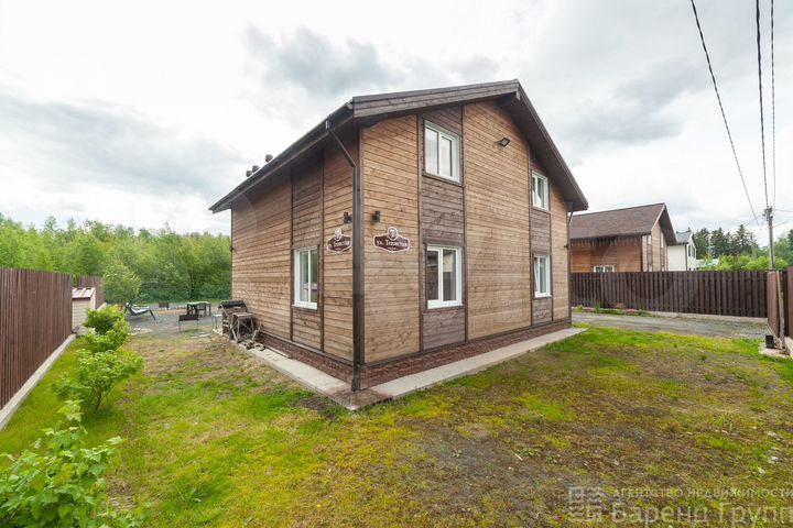 Коттедж 125 м² на участке 7,5 сот.