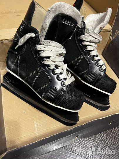 Коньки хоккейные ларсен