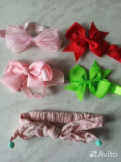 Повязка на голову для девочки 0+