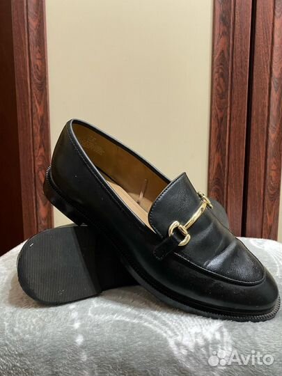 Лоферы женские 39 размер натуральная кожа