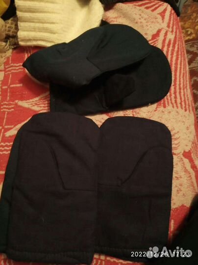 Верхонки зимние хб