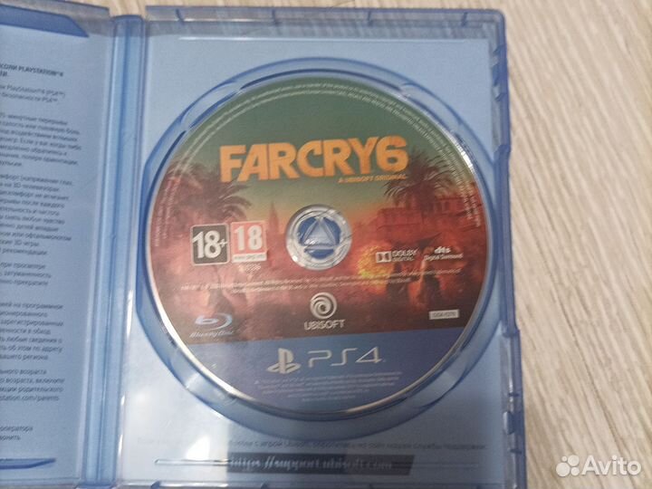 Far cry 6 ps4 диск