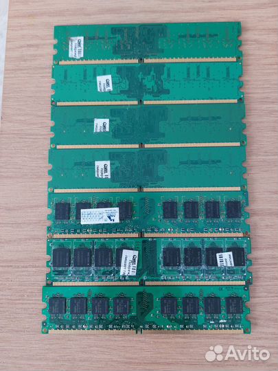 Оперативная память DDR2 DDR3 dimm sodimm