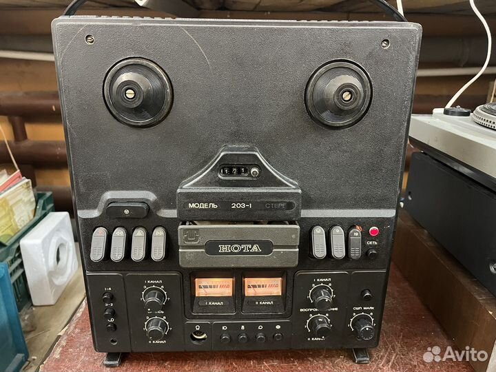 Магнитофон Нота 203-1 Приставка