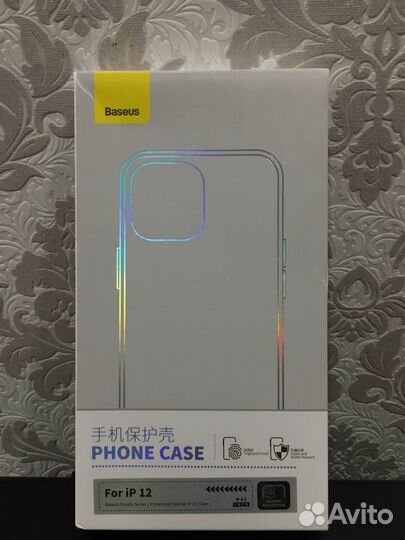 Прозрачный чехол-бампер Baseus для iPhone 12