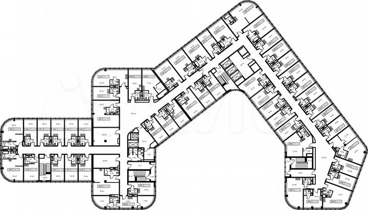 Апартаменты-студия, 44,9 м², 3/15 эт.