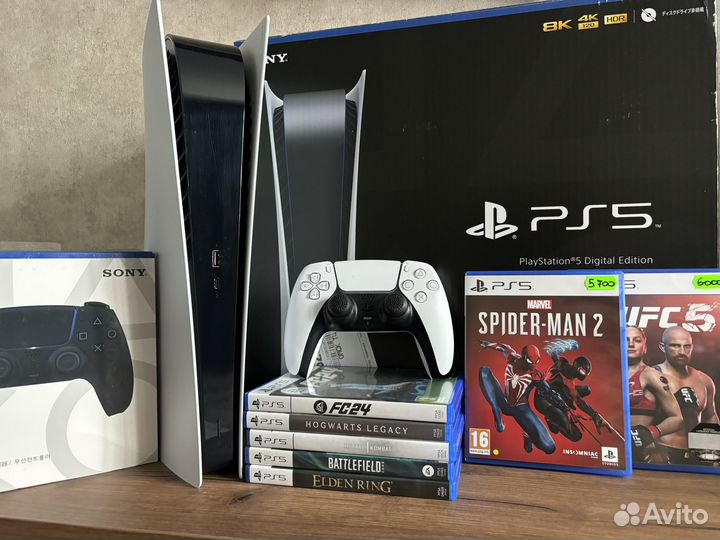 Sony PS5 digital новая
