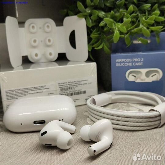 Airpods pro 2 type c premium + чехол