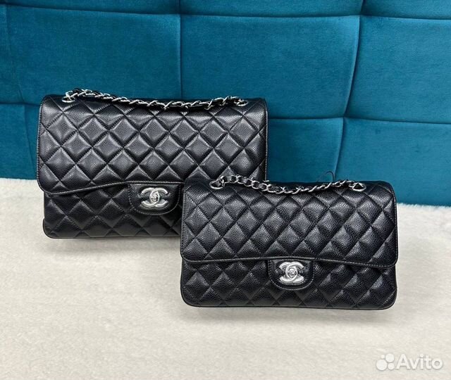 Сумка женская Chanel 2.55 classic, jumbo премиум