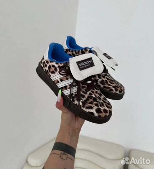 Adidas Originals samba Wales Bonner Leopard