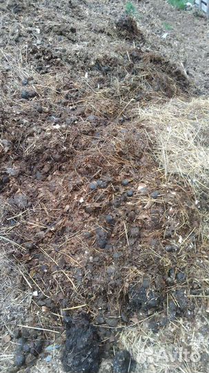 Навоз перегной конский в мешках