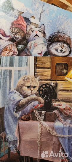 2 репродукции в рамках