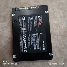 SSD samsung 870 evo 1tb SATA 2.5"