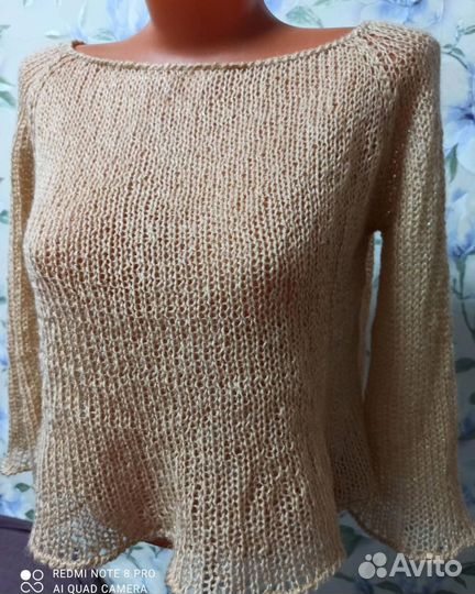 Свитер паутинка из мохера