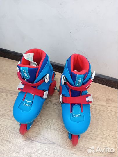 Роликовые коньки детские раздвижные