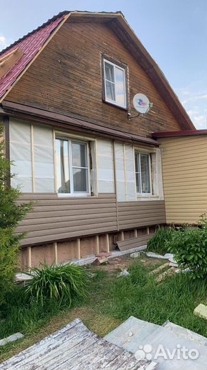 Отделка фасада сайдингом, утепление