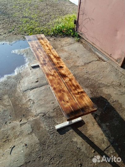 Стол с лавочками