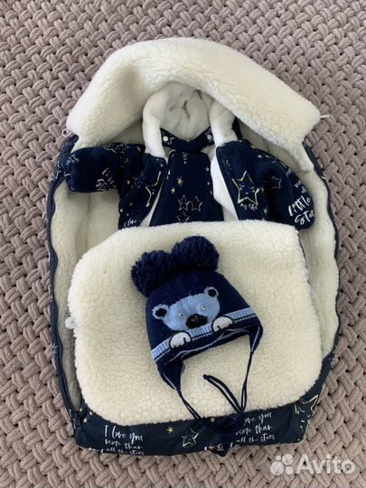 Конверт на выписку зимний