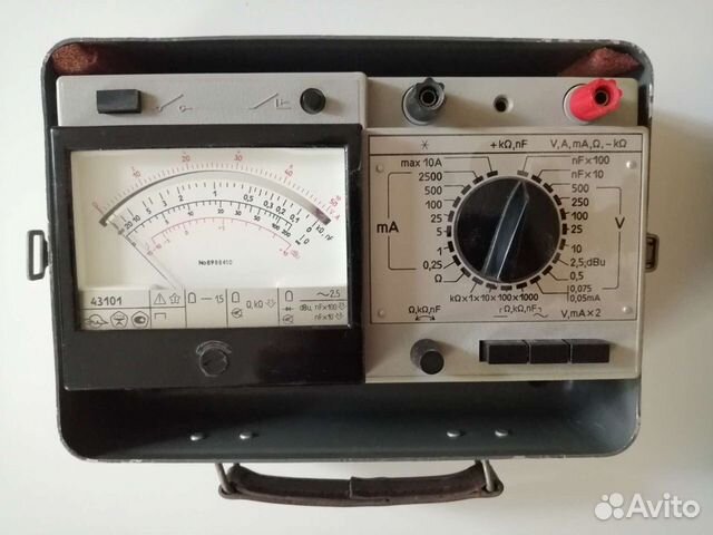 Мультиметр стрелочный СССР Ц43101 купить в Костроме | Электроника | Авито