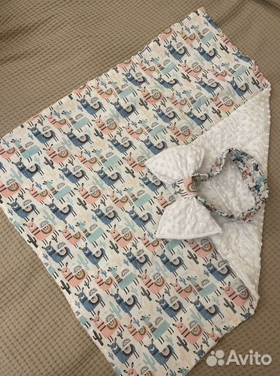 Плед конверт на выписку