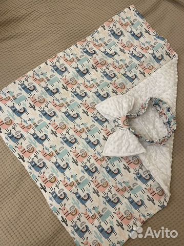 Плед конверт на выписку