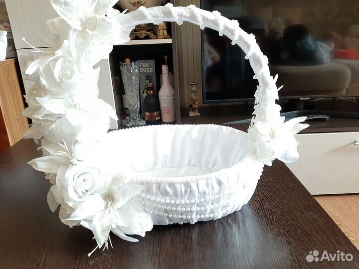 Корзинка свадебная