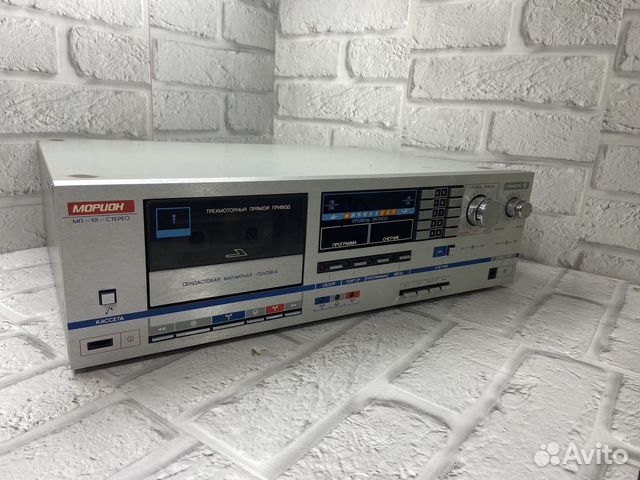 Кассетная дека Морион мп-101-стерео купить в Перми | Электроника | Авито