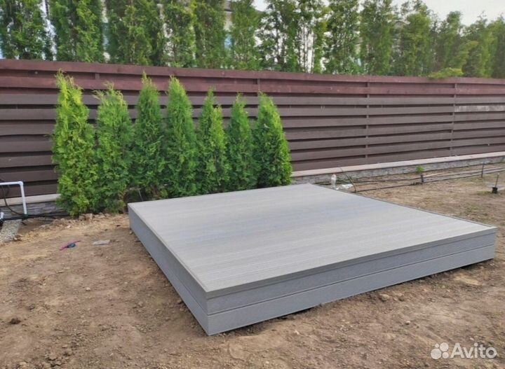 Террасная доска из дпк со склада