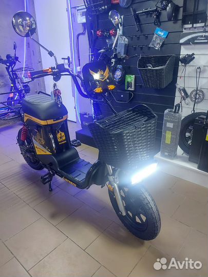 Электровелосипед wenbox монстр lux новый