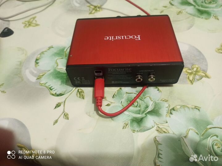 Звуковая карта focusrite scarlett