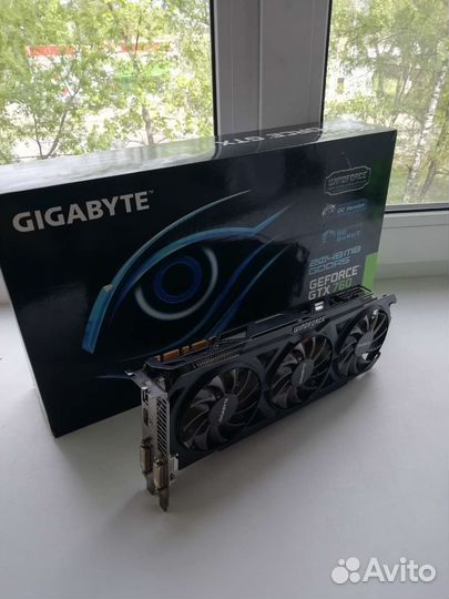 Видеокарта Gigabyte GTX 760 2gb