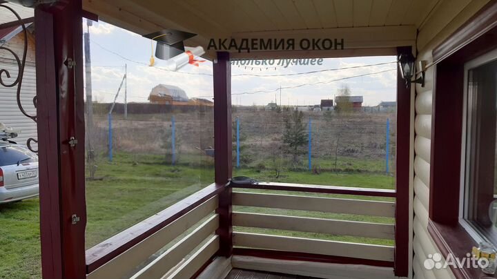 Прозрачные пвх шторы