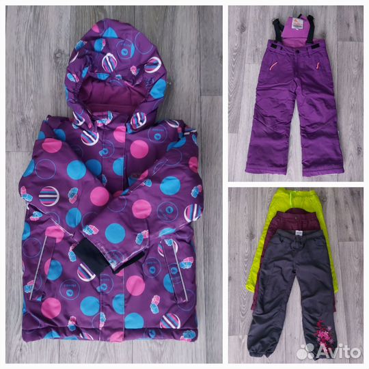 Детские вещи и обувь пакетом на девочку 110-116
