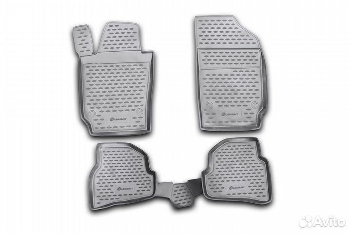 Коврики в салон Volkswagen Polo 5 2009- хб