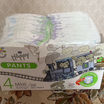 Подгузники трусики happy 4 maxi, Москва