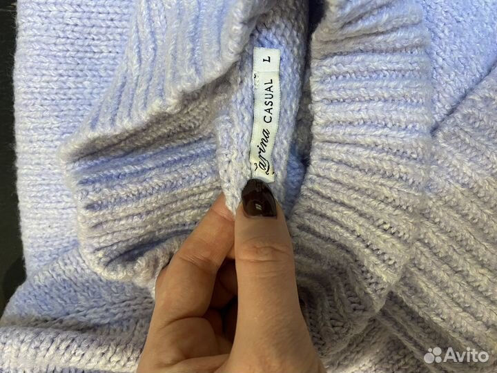 Сиреневый свитер Зарина