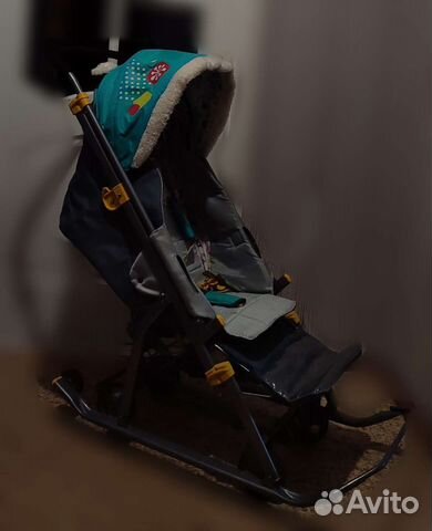 Санки-коляска б/у Ника-детям 7-2 отдам за