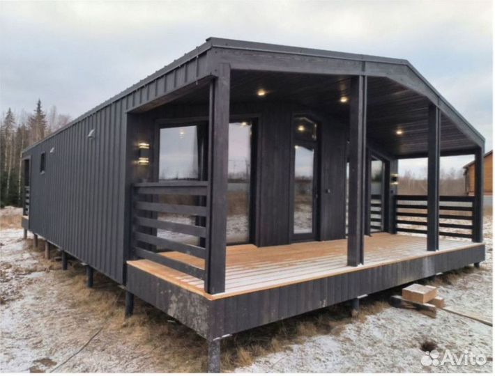 Каркасный дом с доставкой 40 м кв, арт. гп-5292